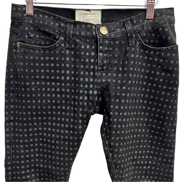 Current Elliott The Stiletto Polka Dot Jean Black - Picture 4 of 7